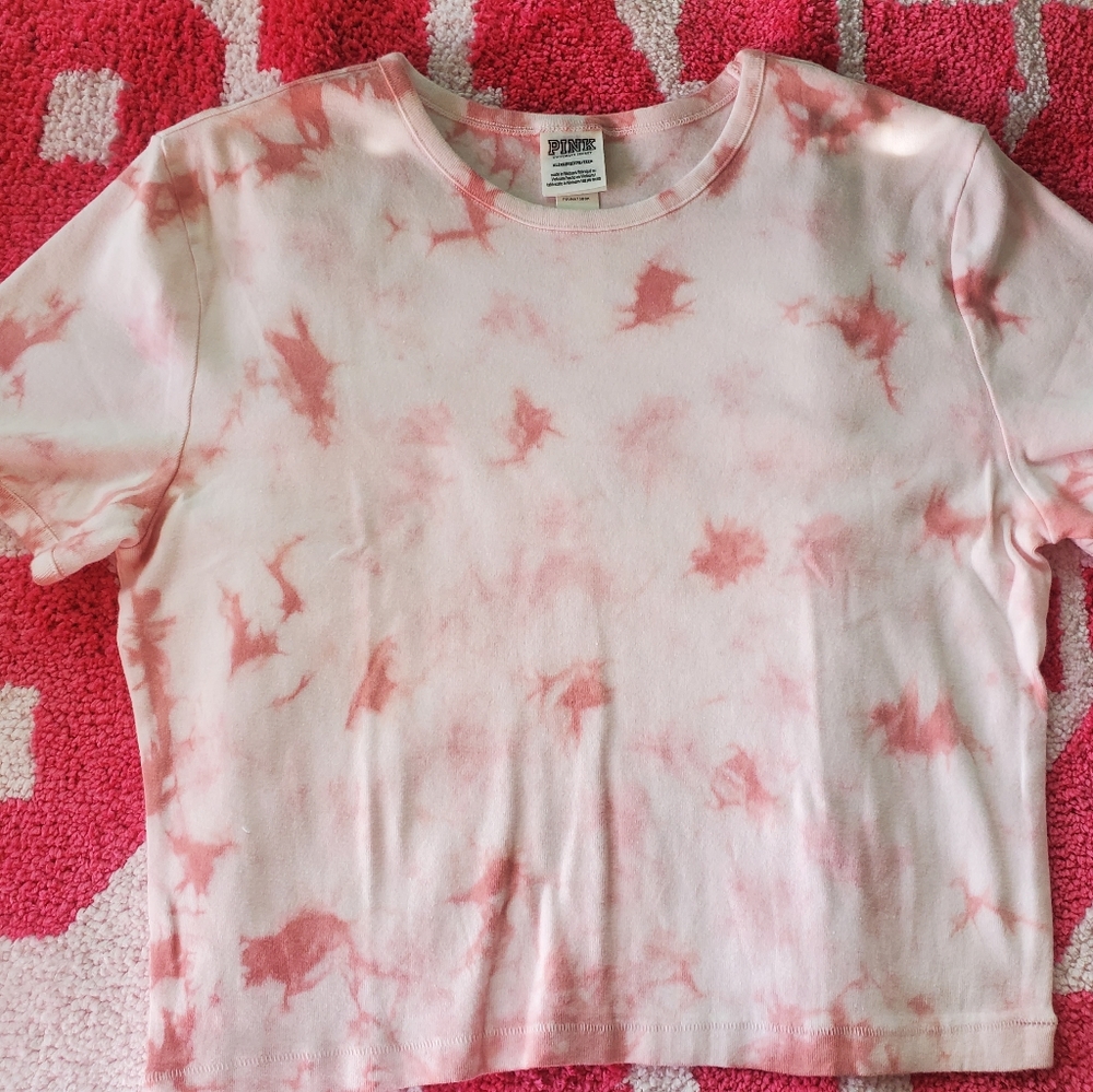 Pink crop top